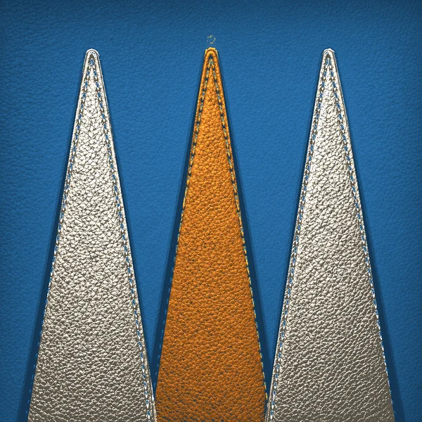 Cobalt Citrus board detail in blue and yellow